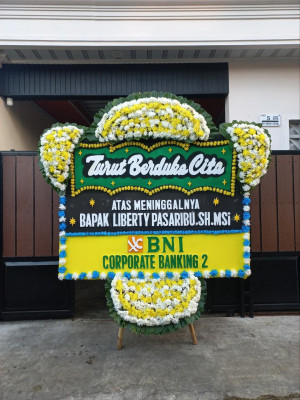 Papan Bunga Duka di Babah Rot