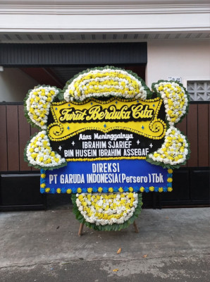 Papan Bunga Duka di Babah Rot