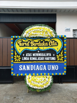 Papan Bunga Duka di Babah Rot