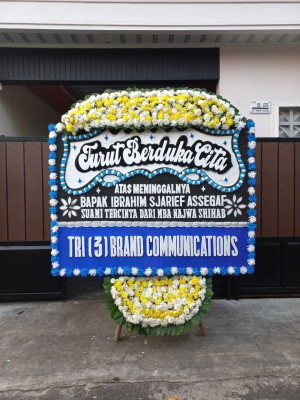 Papan Bunga Duka di Babah Rot